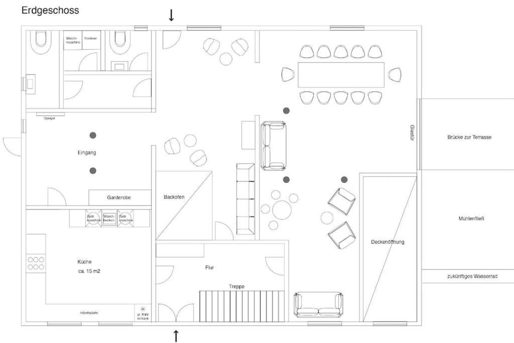 Wassermuehle Triglitz - Alleinlage Fuer Retreats, Workshops, Family & Friends Luaran gambar